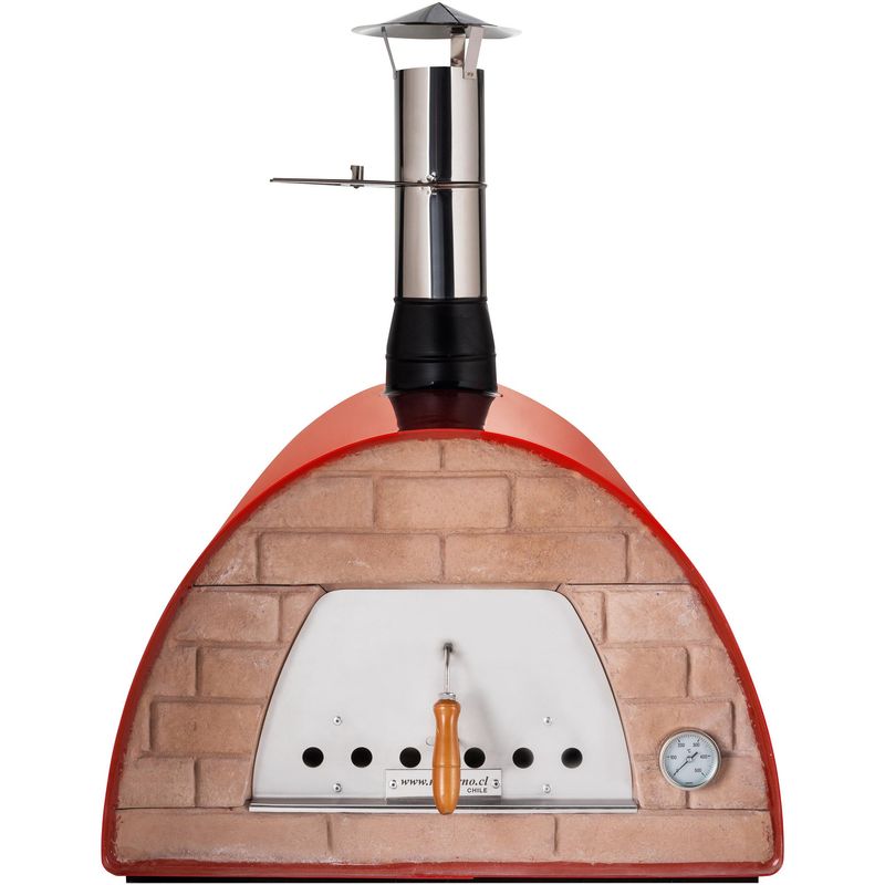 MAXIMUS - Horno Pizzero a Leña Acero Inoxidable