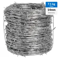 #14 100 m 7.2 kg Alambre Púas Iowa