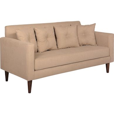 Sof 2 cuerpos 160x75x86 cm beige