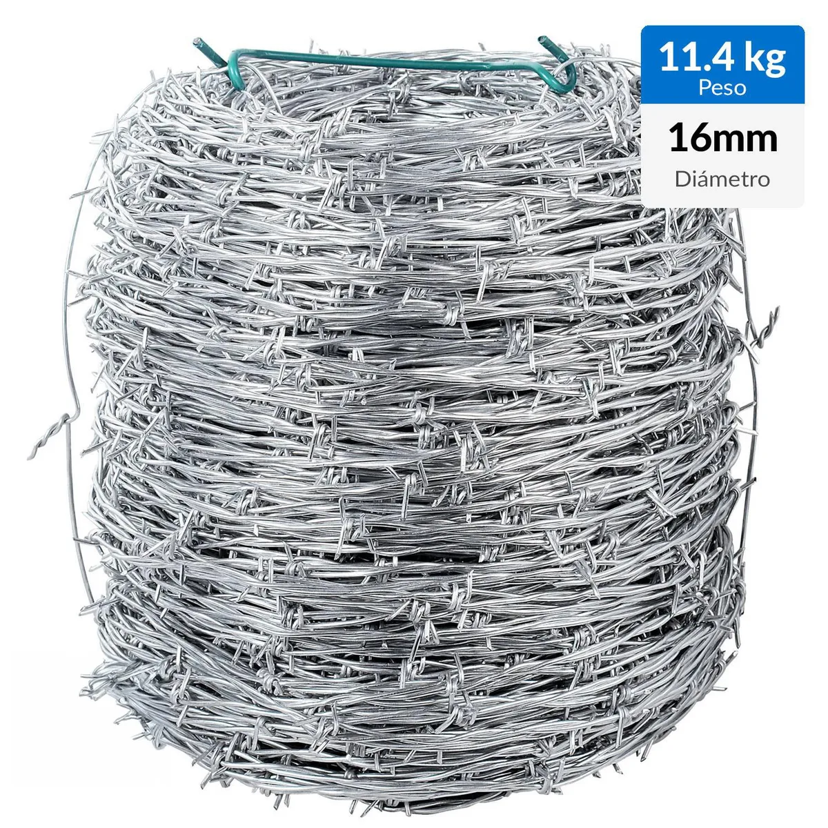 INCHALAM - #16 x 275 m Alambre Púas Motto estándar