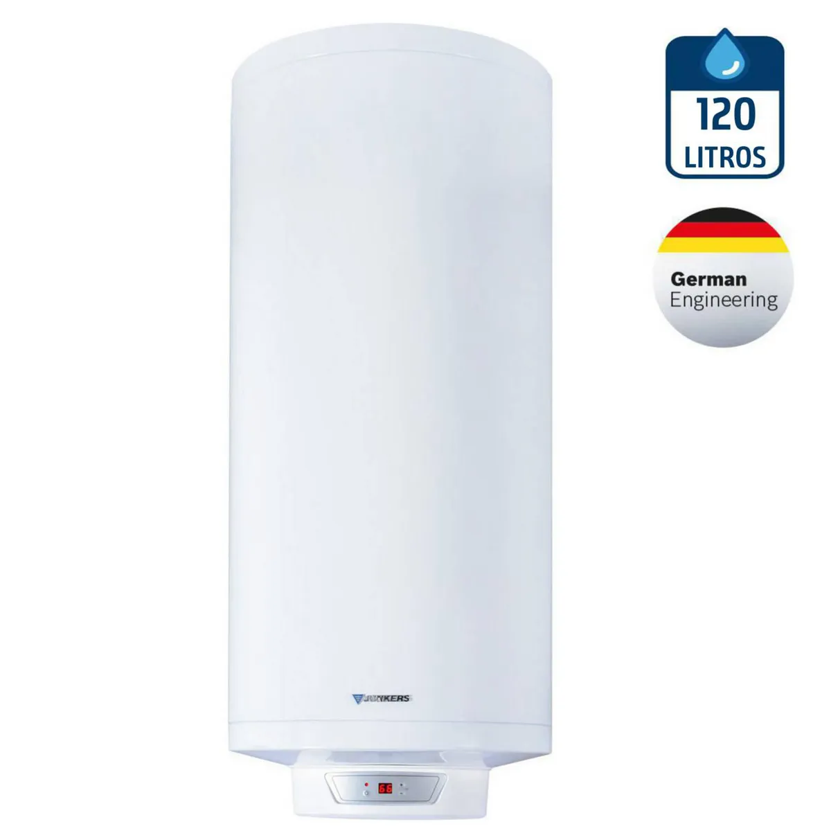JUNKERS - Termo Eléctrico 120 Litros 2000 W de Muro