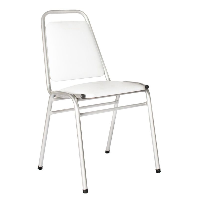 JUST HOME COLLECTION - Silla Auditorio Blanco 87x47x40 cm