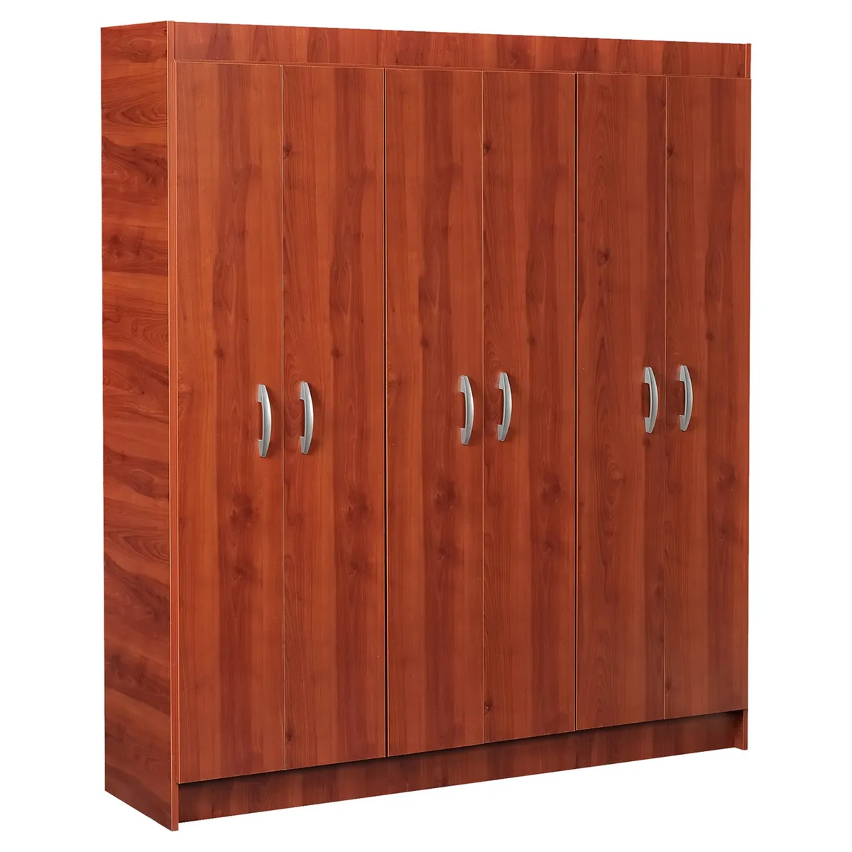 CIC - Clóset Laredo 6 Puerta(s) 3 Repisa(s) 150xx38 cm Cerezo