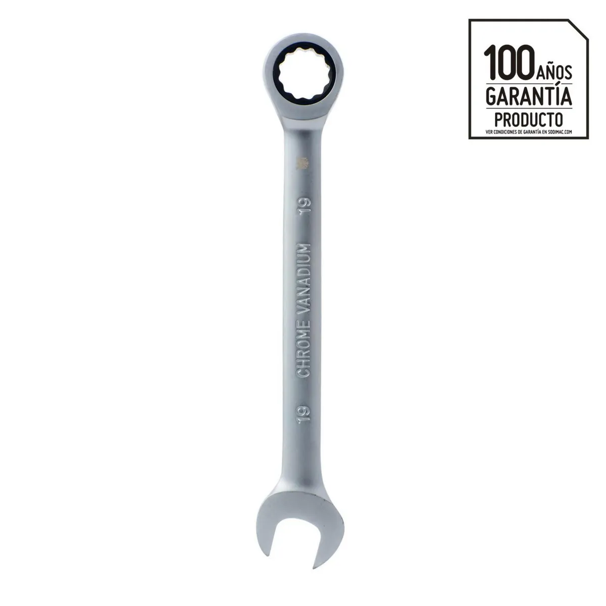 UBERMANN - Llave punta corona chicharra 19 mm