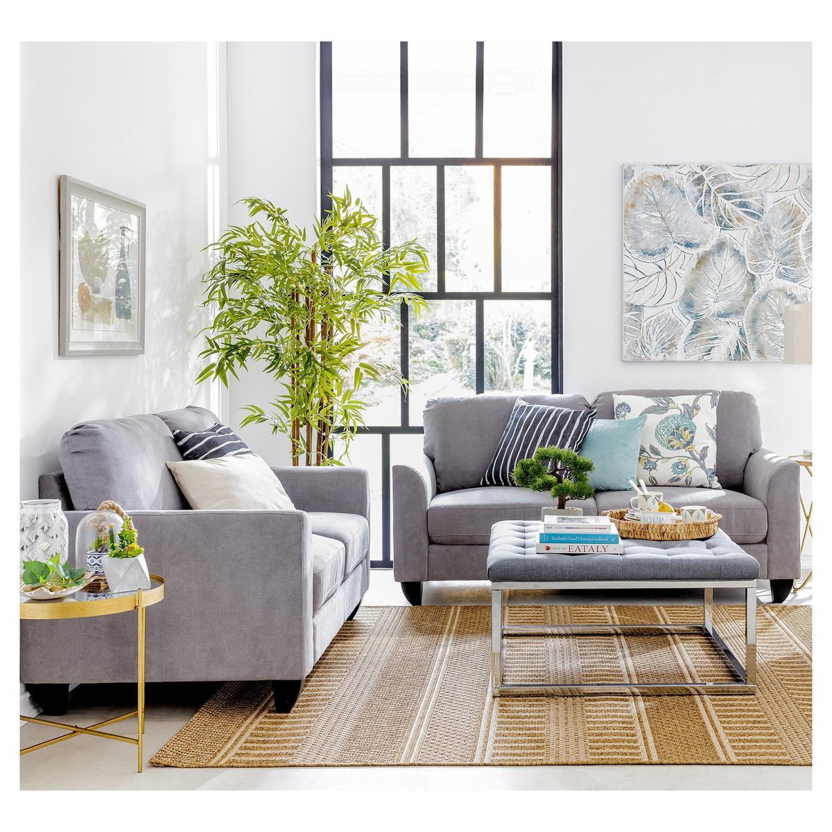 JUST HOME COLLECTION - Sofá 143x86x86 cm