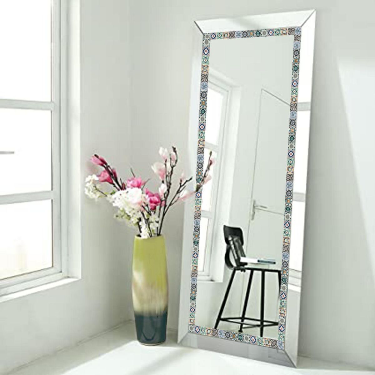 VALDECO - Set de azulejos adhesivos 5,5x46 cm 6 unidades