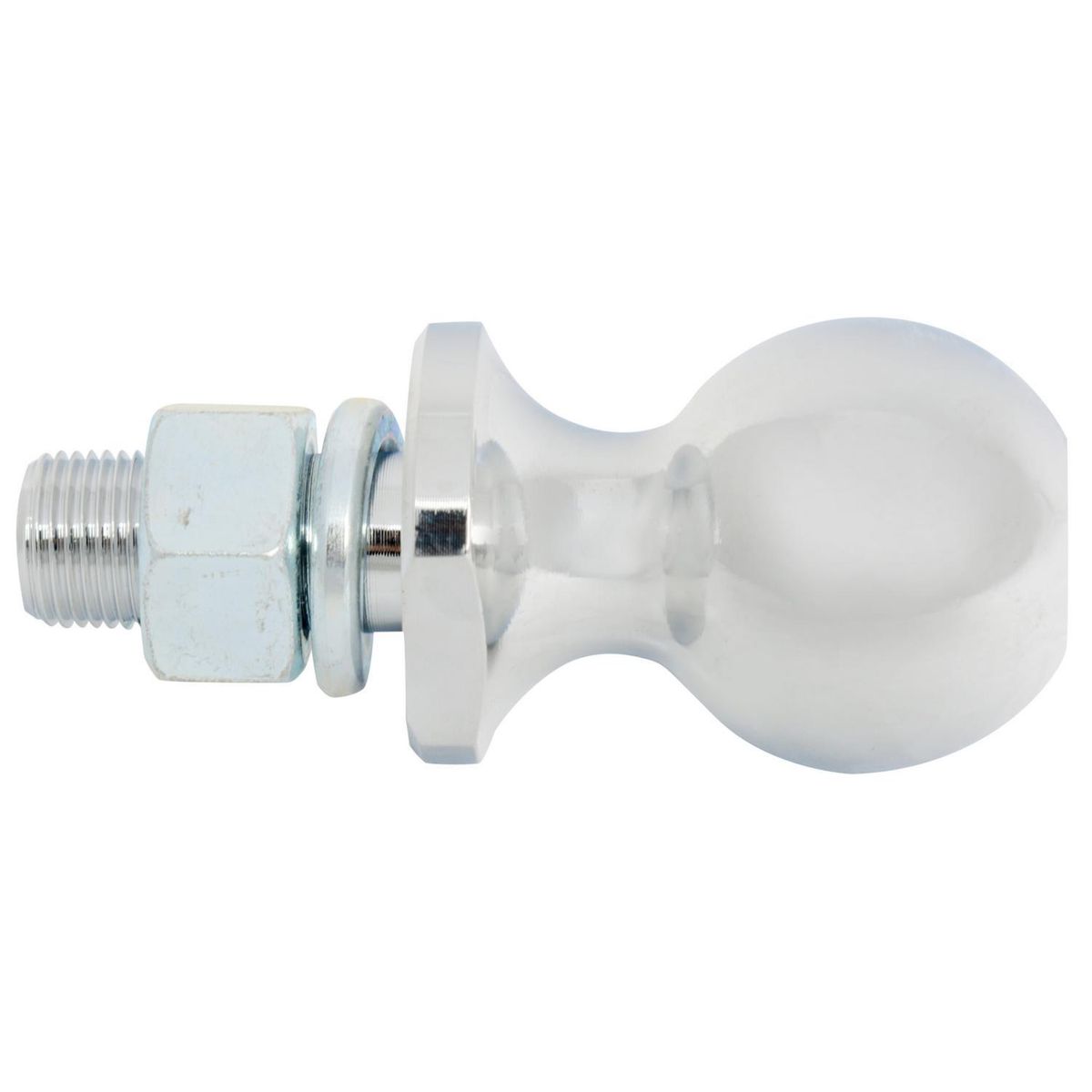 AUTOSTYLE - Coco de arrastre acero 1 7/8"X3/4" Plateado 2000 Libras