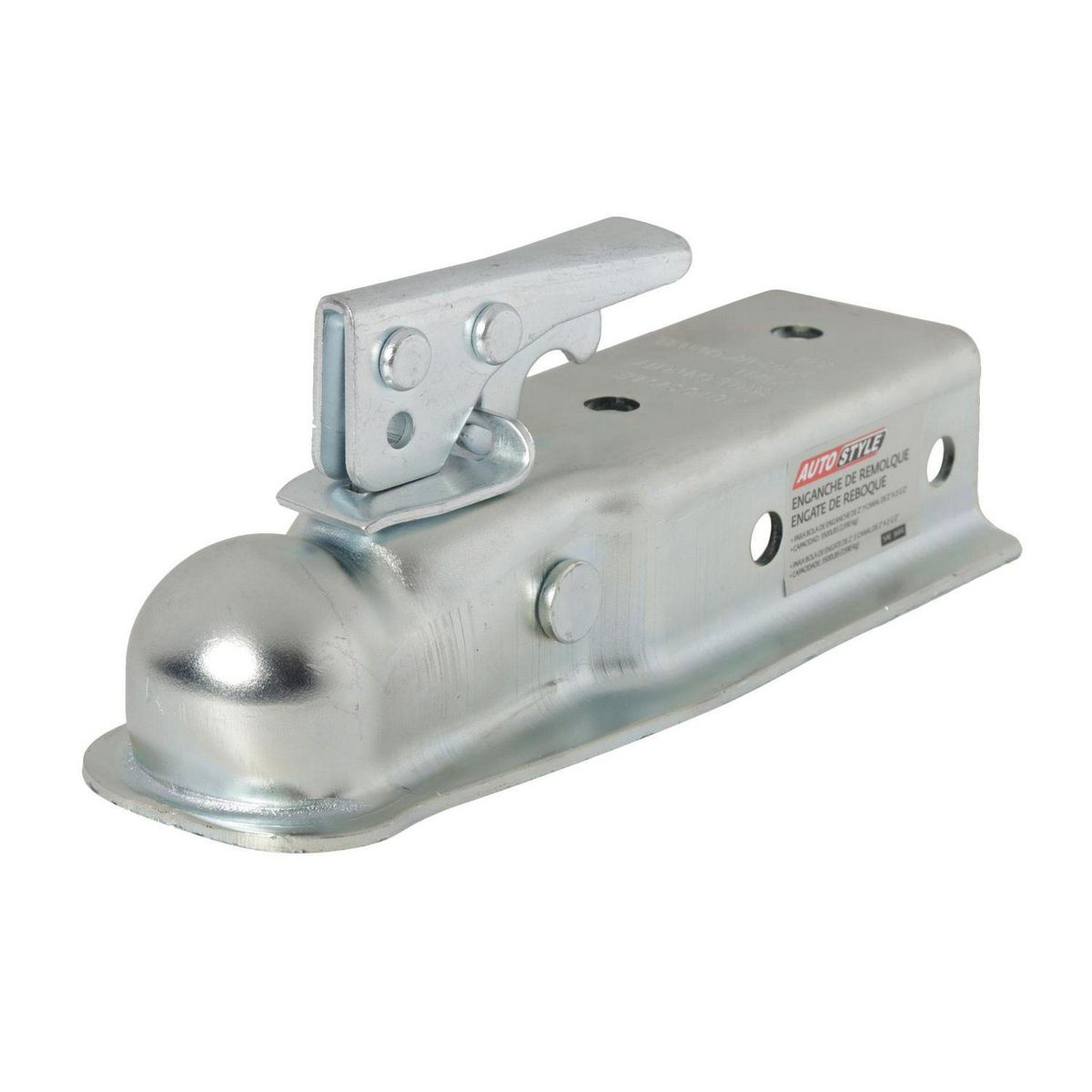 AUTOSTYLE - Acople acero 2" plateado