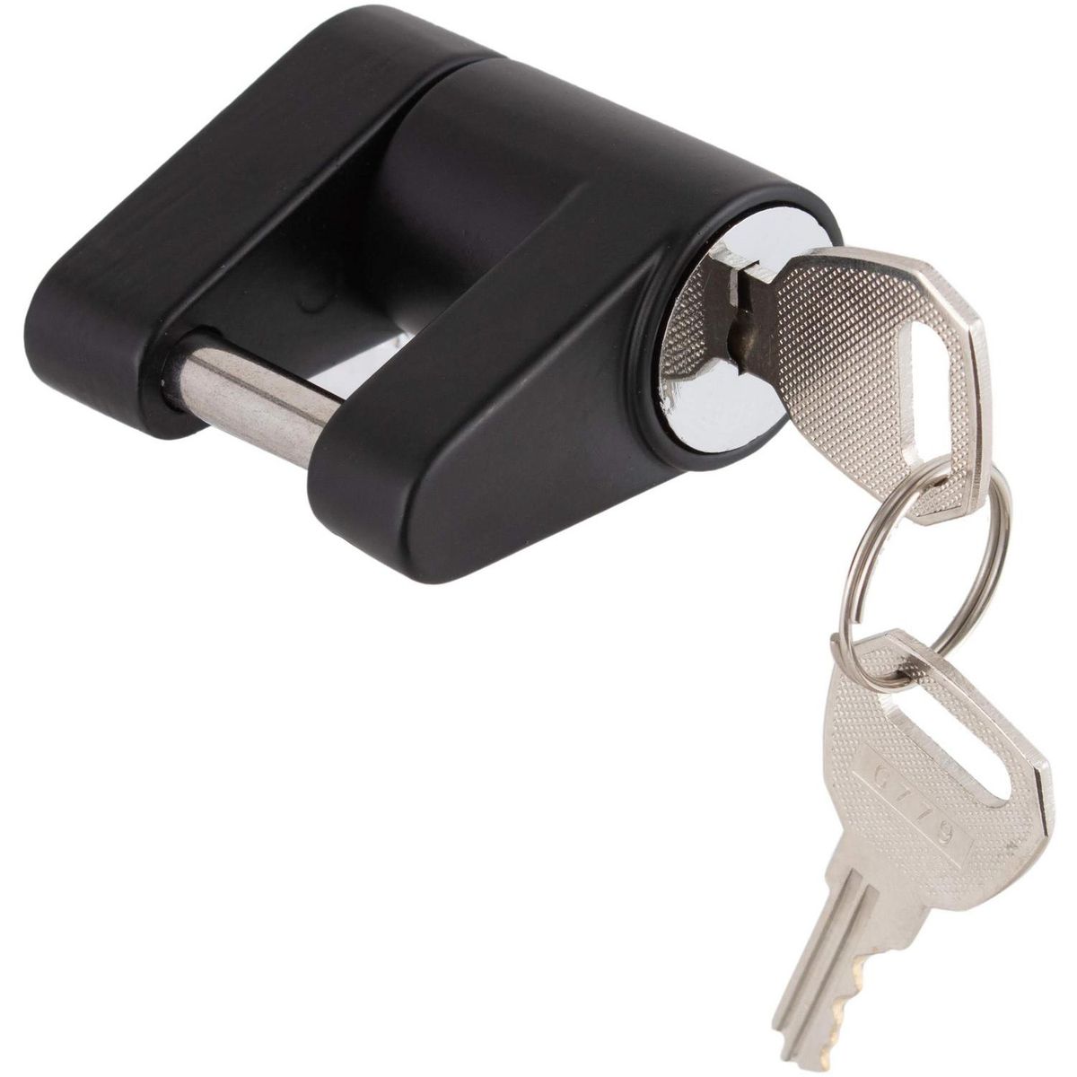 AUTOSTYLE - Cerradura acero 98x23 cm plateado