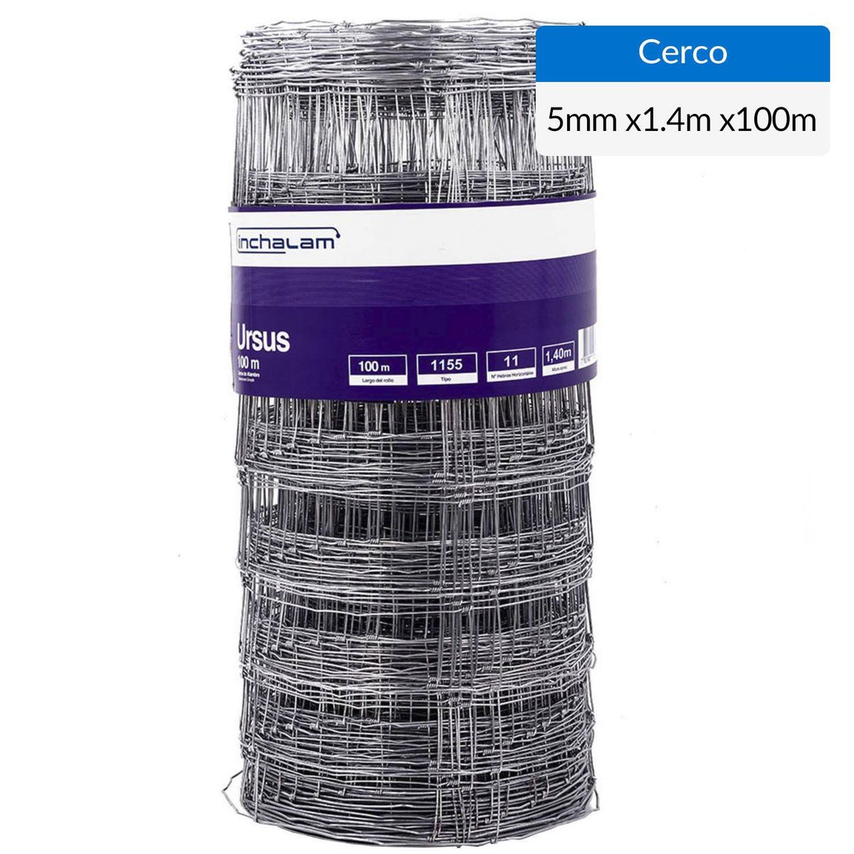 INCHALAM - 1.40x100 m Cerco Ursus Tipo1155