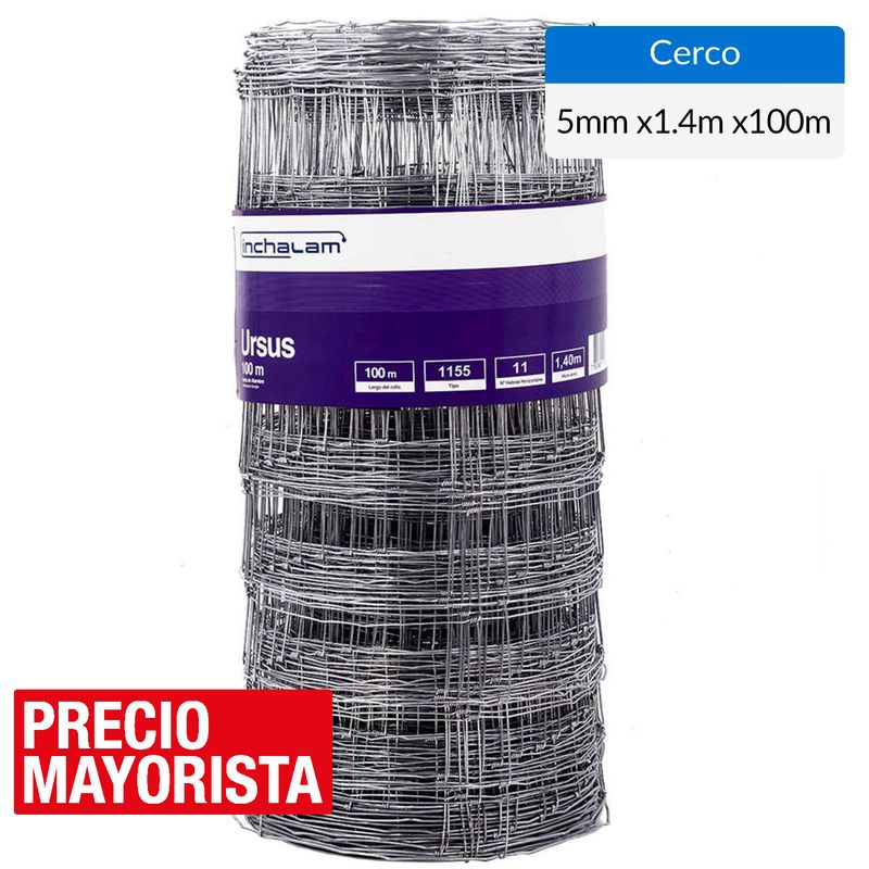 INCHALAM - 1.40x100 m Cerco Ursus Tipo1155