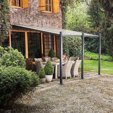 Toldo Prgola Aluminio/Policarbonato 2,95x3,95 mt