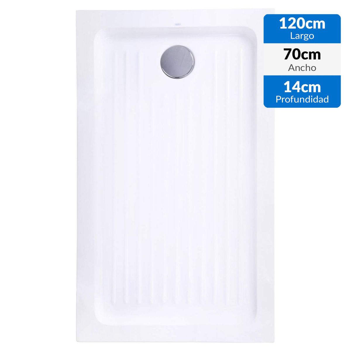 ROCA - Receptáculo Zen 100x70 cm