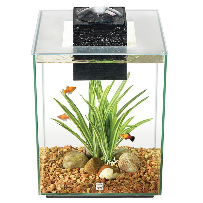FLUVAL - Acuario con accesorios 19 litros