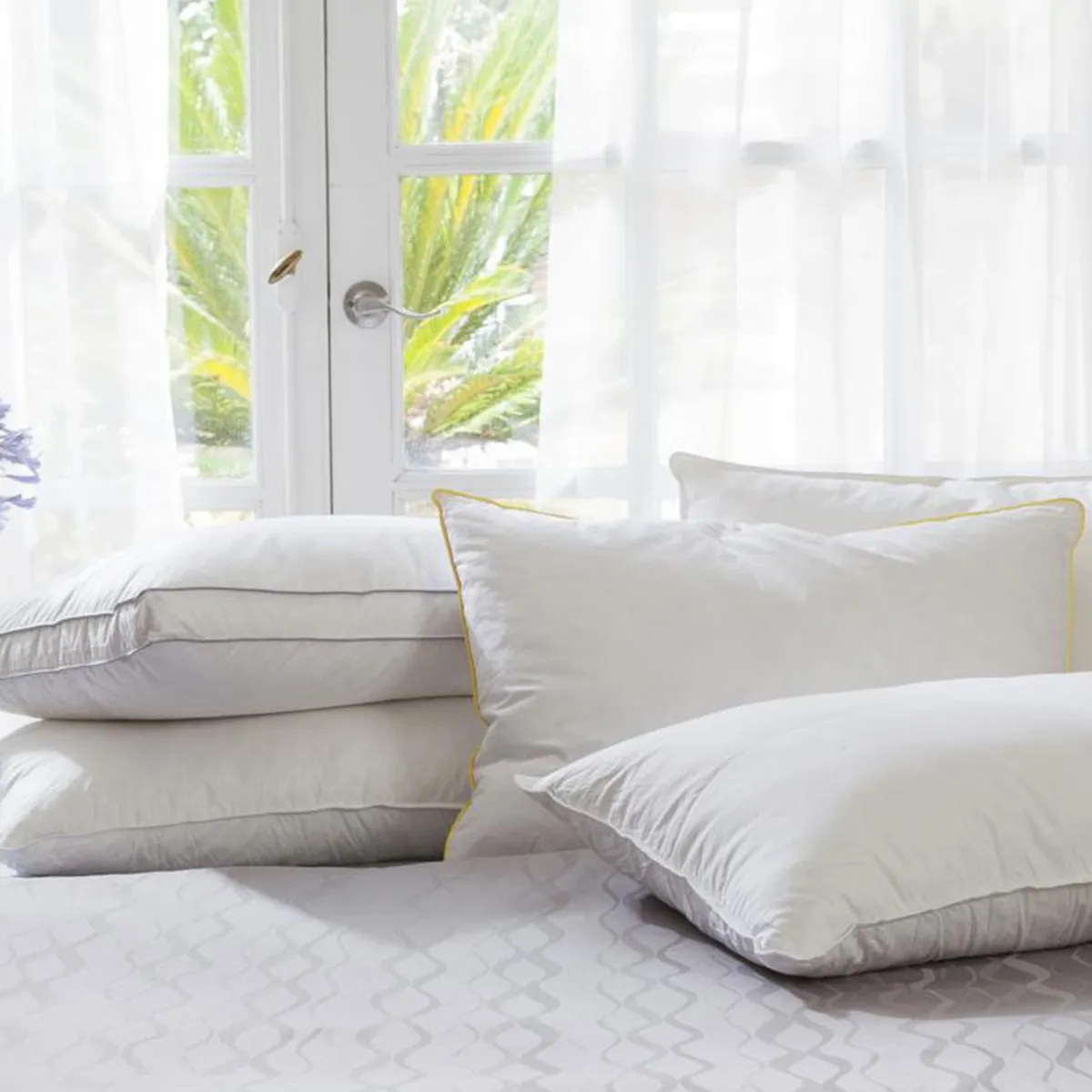 CASA BONITA - Almohada 230h de Plumas para Dormir 50x70 cm