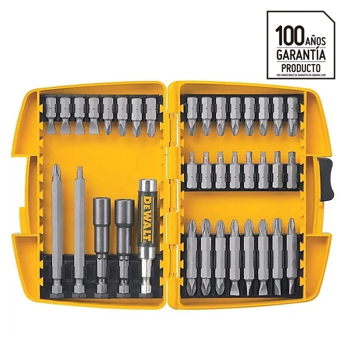 DEWALT - Set para atornillar de 37 piezas