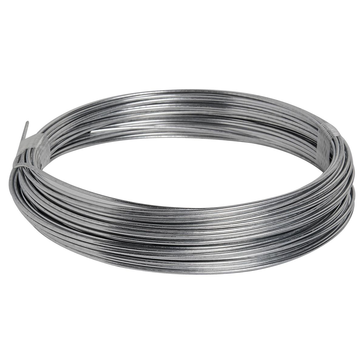 INCHALAM - Alambre Acero N-14 2.1 mm 20 m Gris