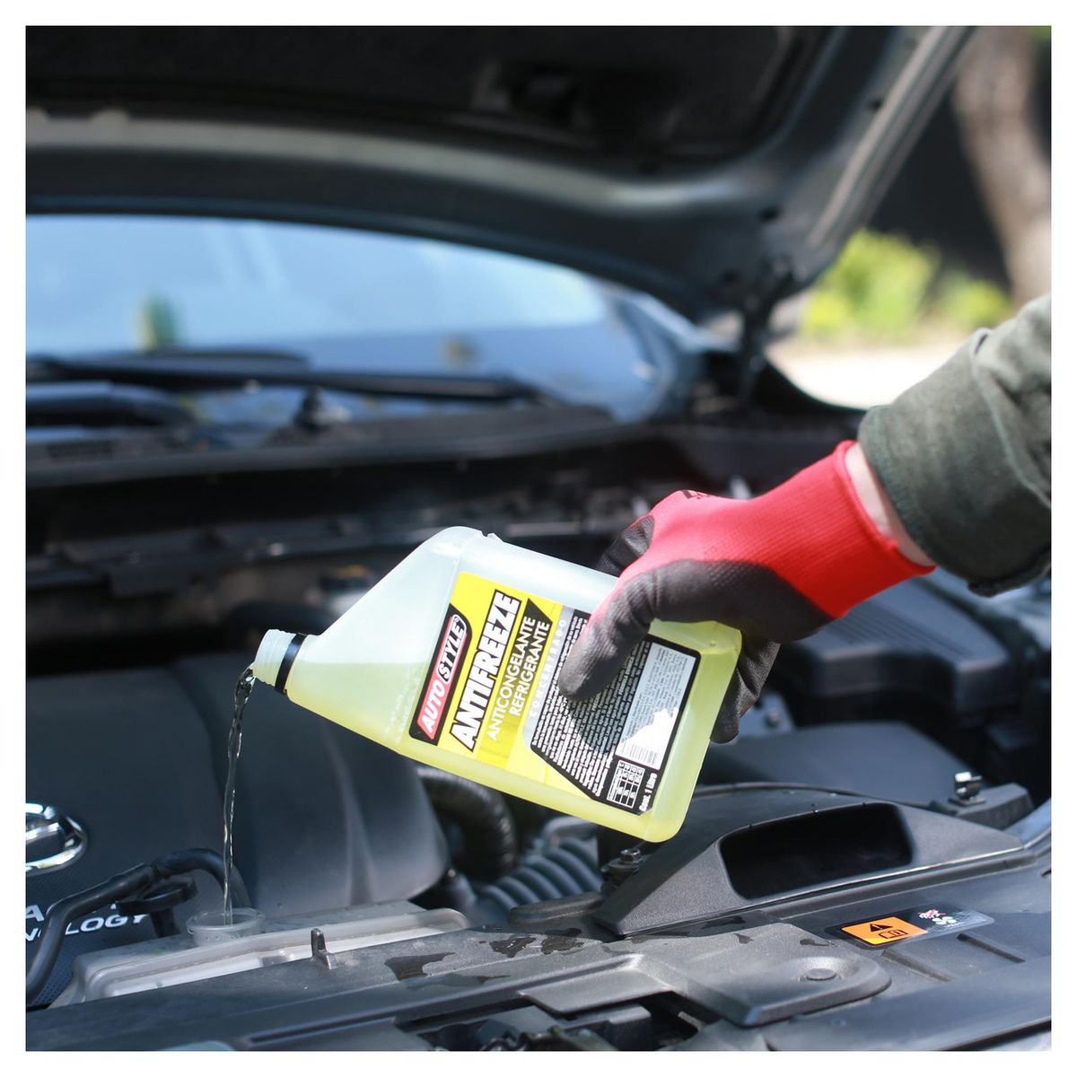 AUTOSTYLE - Anticongelante Concentrado Autostyle 1 Litro Protección Motor