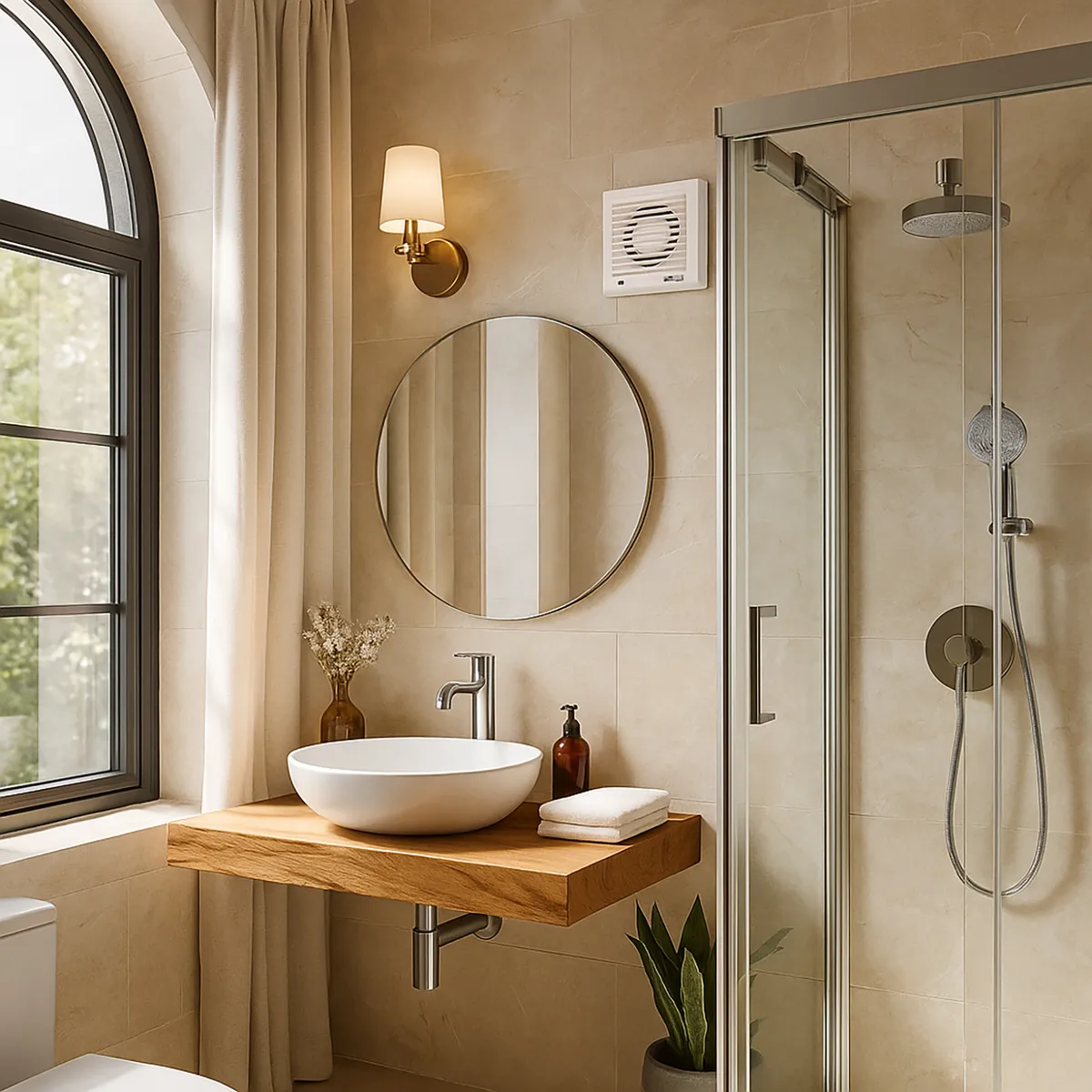 VOLKER - Extractor de Aire Pared 5''