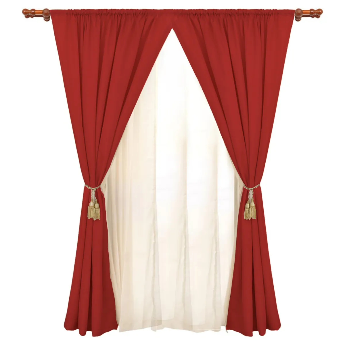 CASA BONITA - Cortina con Velo 140x220 cm