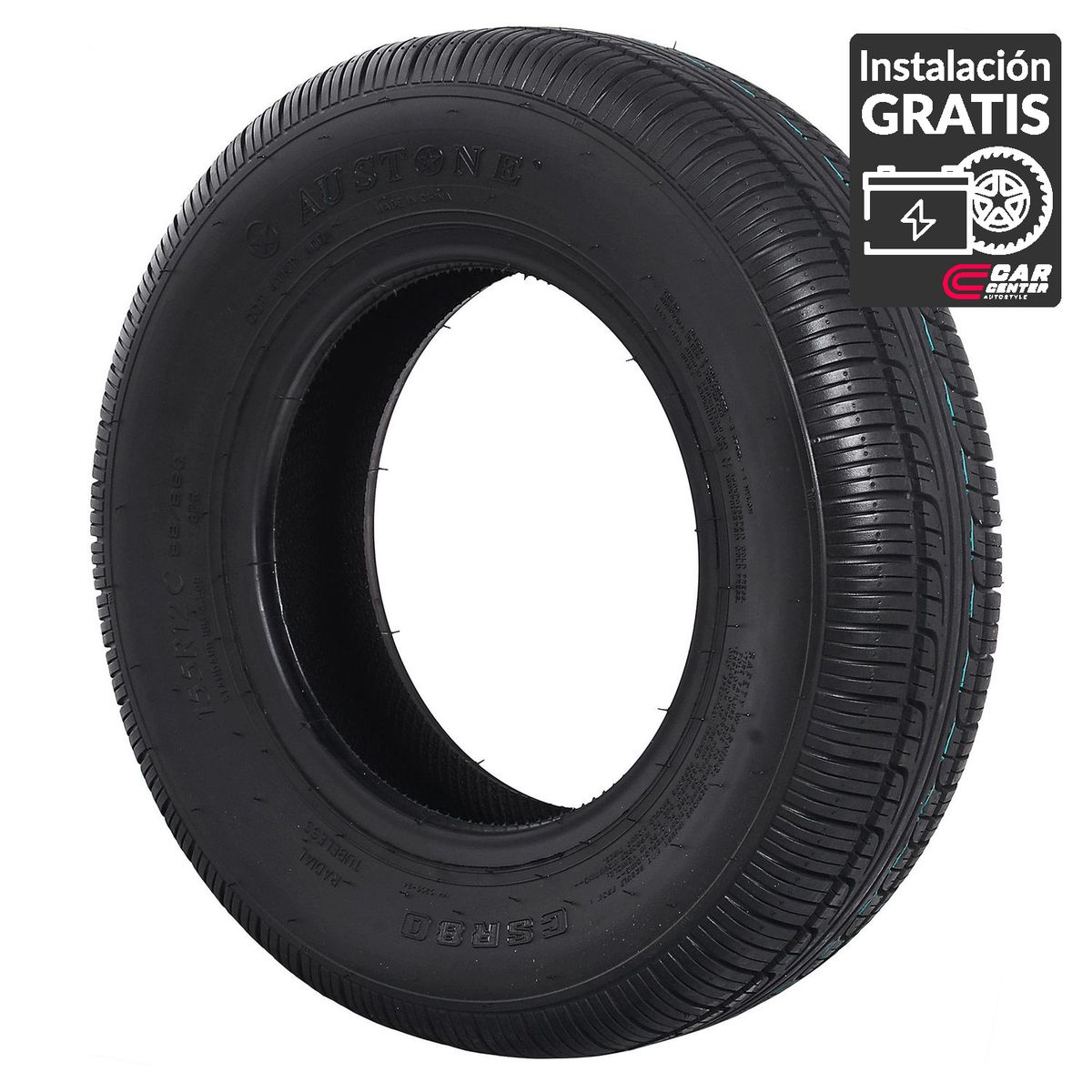 AUSTONE - Neumático para Automóvil 155/82 R12 CSR80