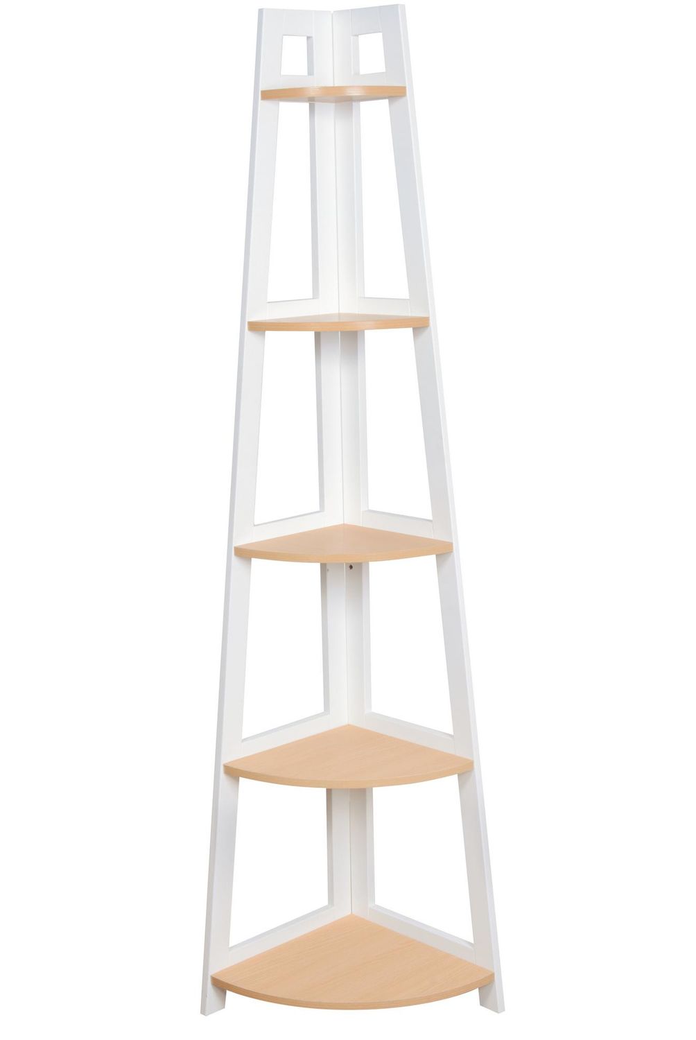 JUST HOME COLLECTION - Estante Madera 5 Nivel(es) 36x170x36 cm Blanco