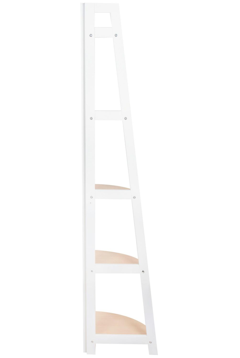 JUST HOME COLLECTION - Estante Madera 5 Nivel(es) 36x170x36 cm Blanco