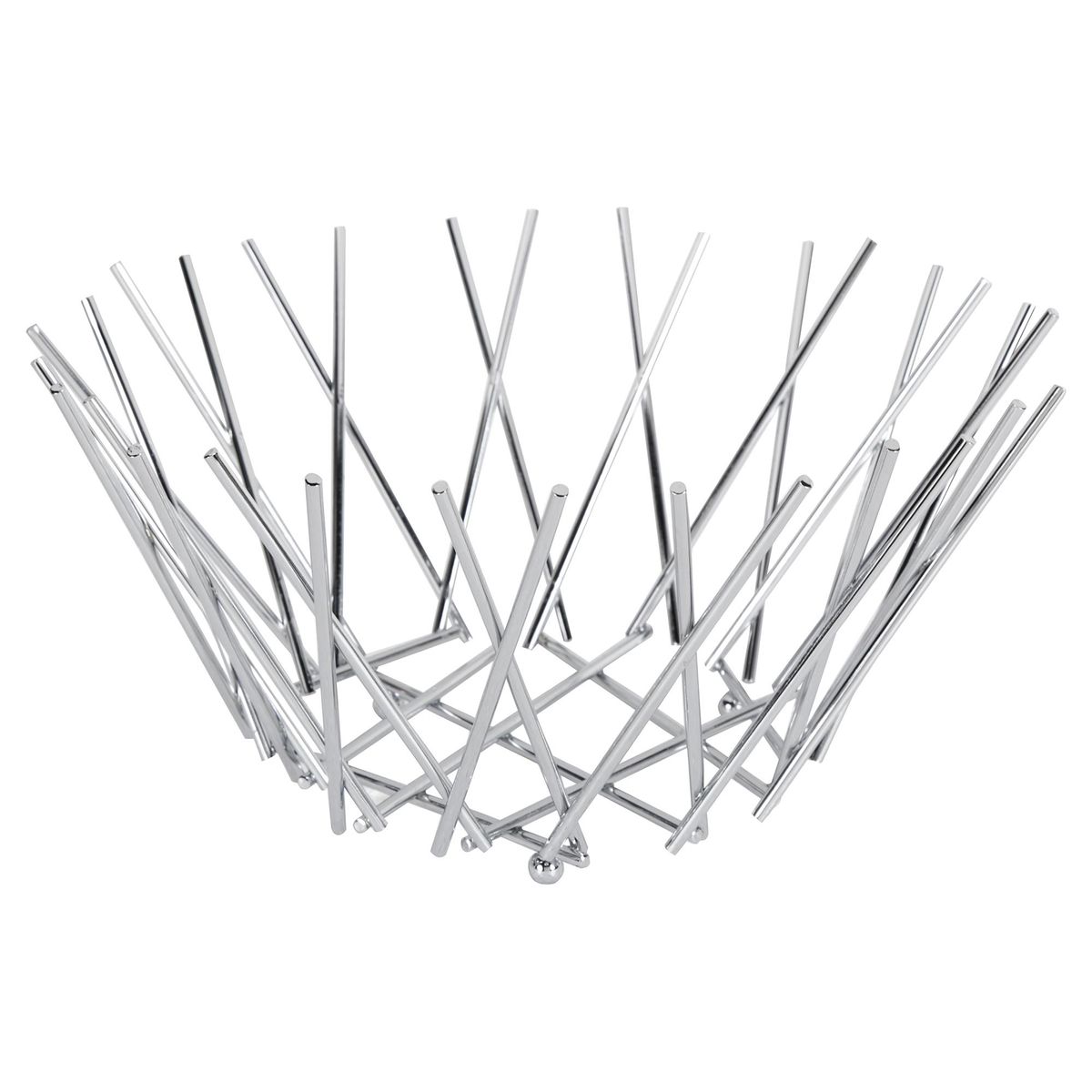 JUST HOME COLLECTION - Frutera Cromado Just Home Collection 40x40x30 cm Organizador