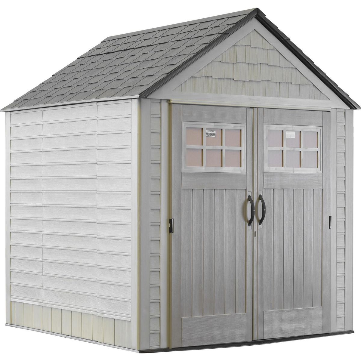 RUBBERMAID - Bodega de jardín 262x221x221 cm de resina beige