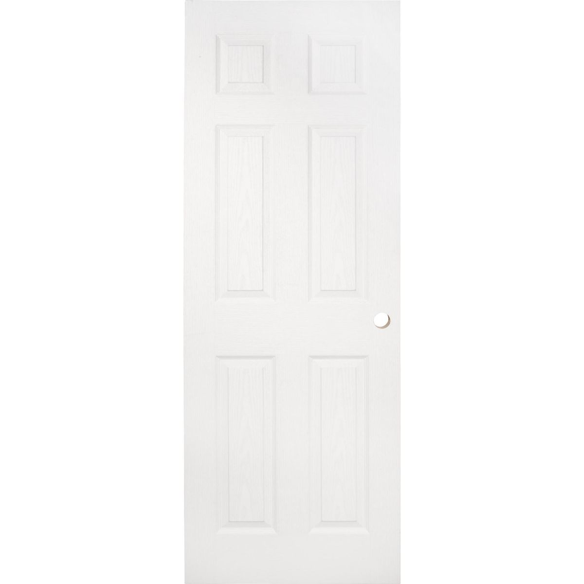 MULTIMARCA - Puerta Sinfonía HDF con 6 Paneles con Perforación Blanco Prepintada