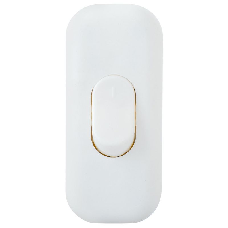 HALUX - Interruptor volante 2 A Blanco