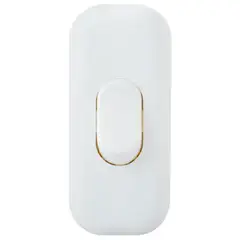 HALUX - Interruptor volante 2 A Blanco