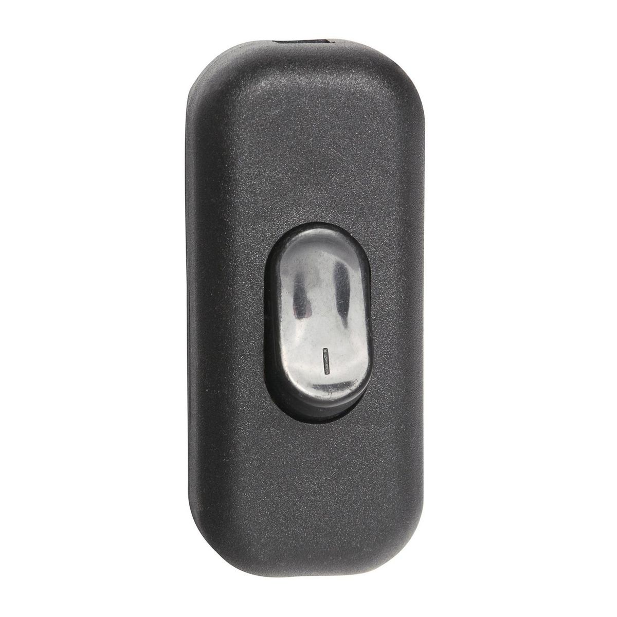 HALUX - Interruptor volante 2 A Negro