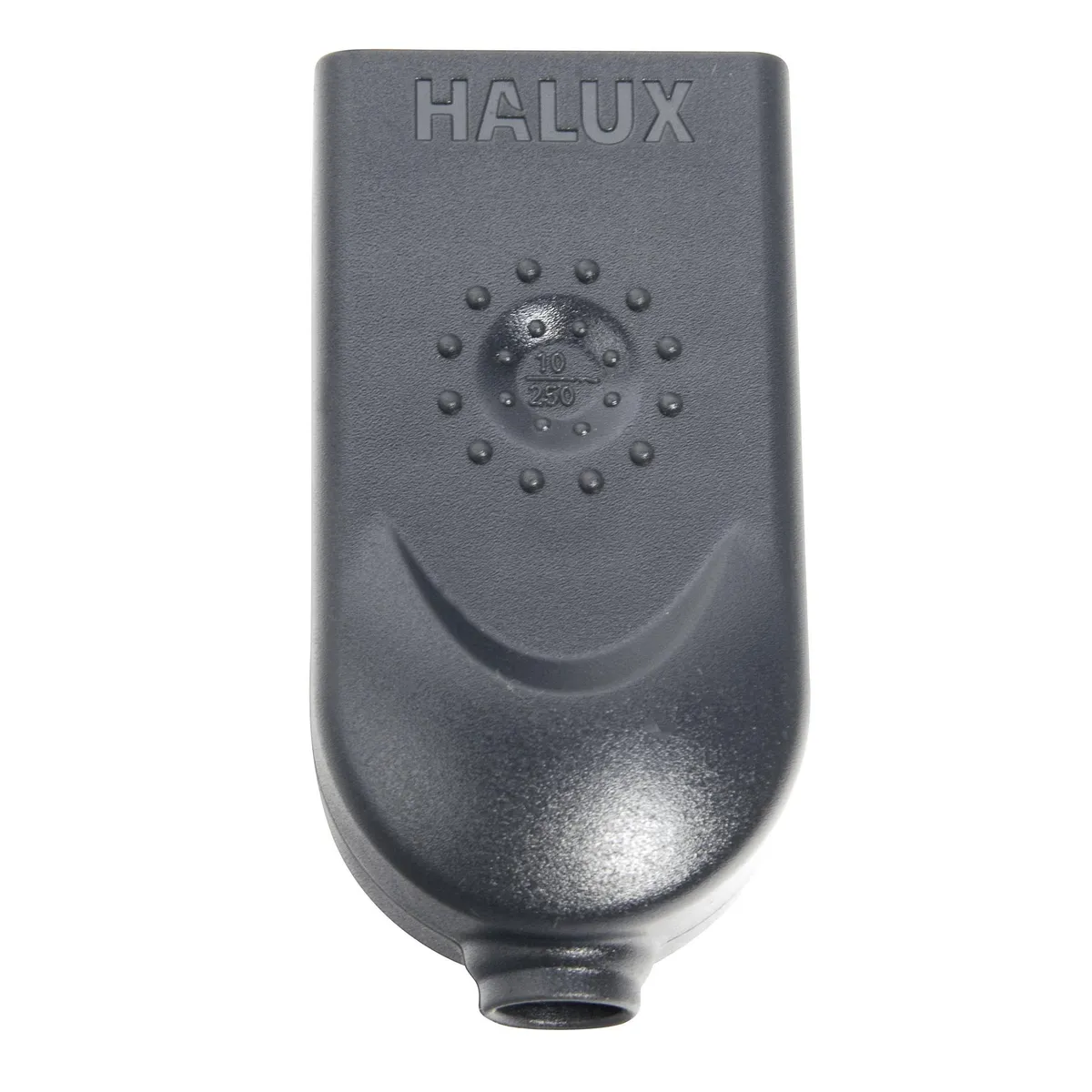 HALUX - Enchufe hembra volante 2p+t Negro