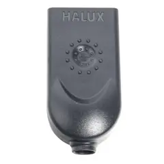 HALUX - Enchufe hembra volante 2p+t Negro