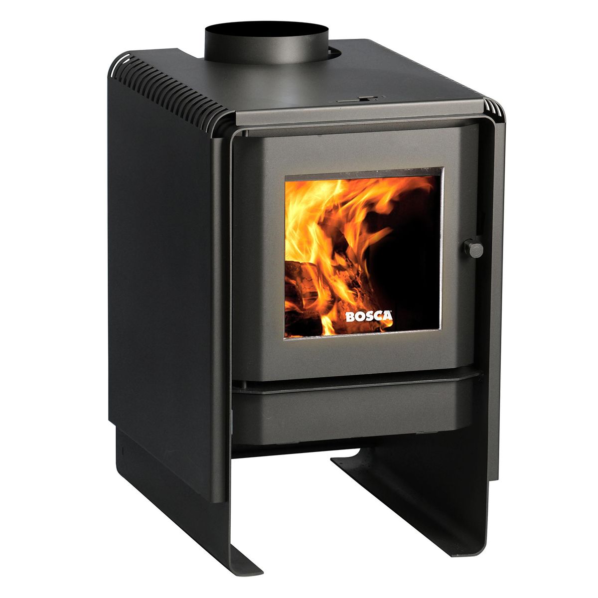 BOSCA - Estufa Leña Eco 380 Negro
