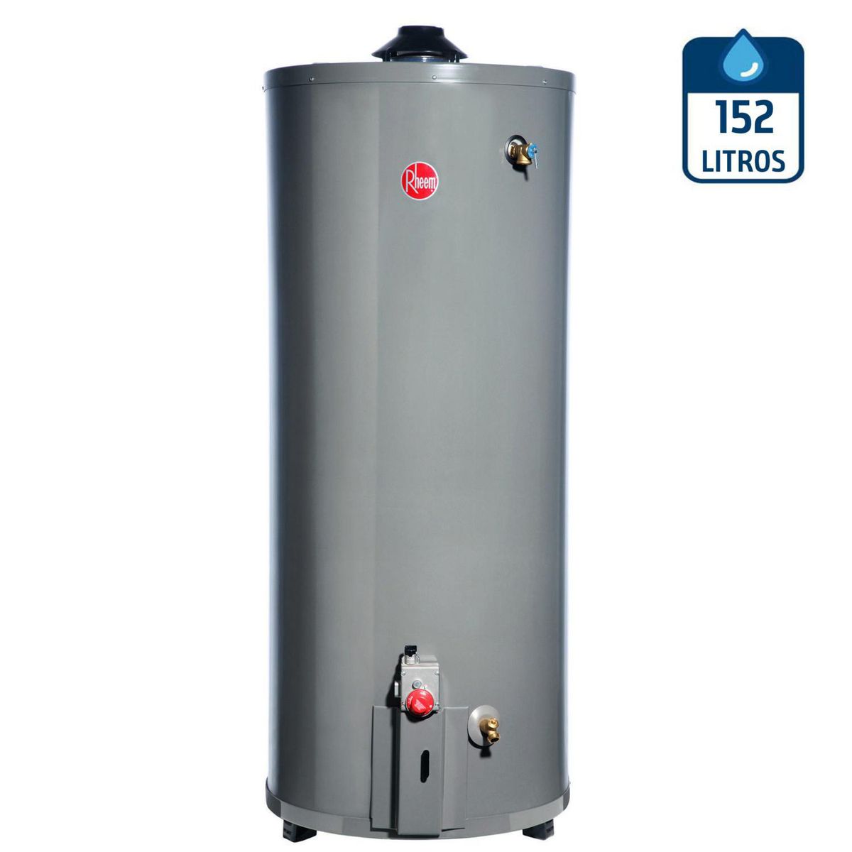 RHEEM - Termo Gas Natural 152 Litros 5400 W de Piso