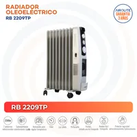 Calefactor 2200 W Oleoeléctrica RB 2209TP Gris