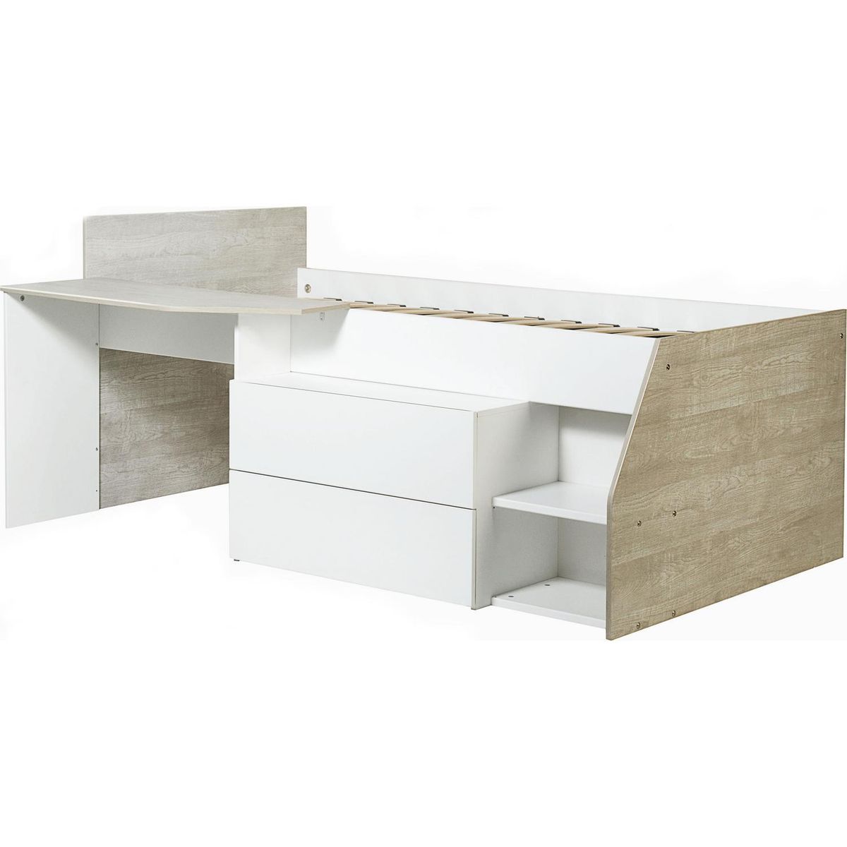 HOMY -  1 plaza de Estructura Blanco