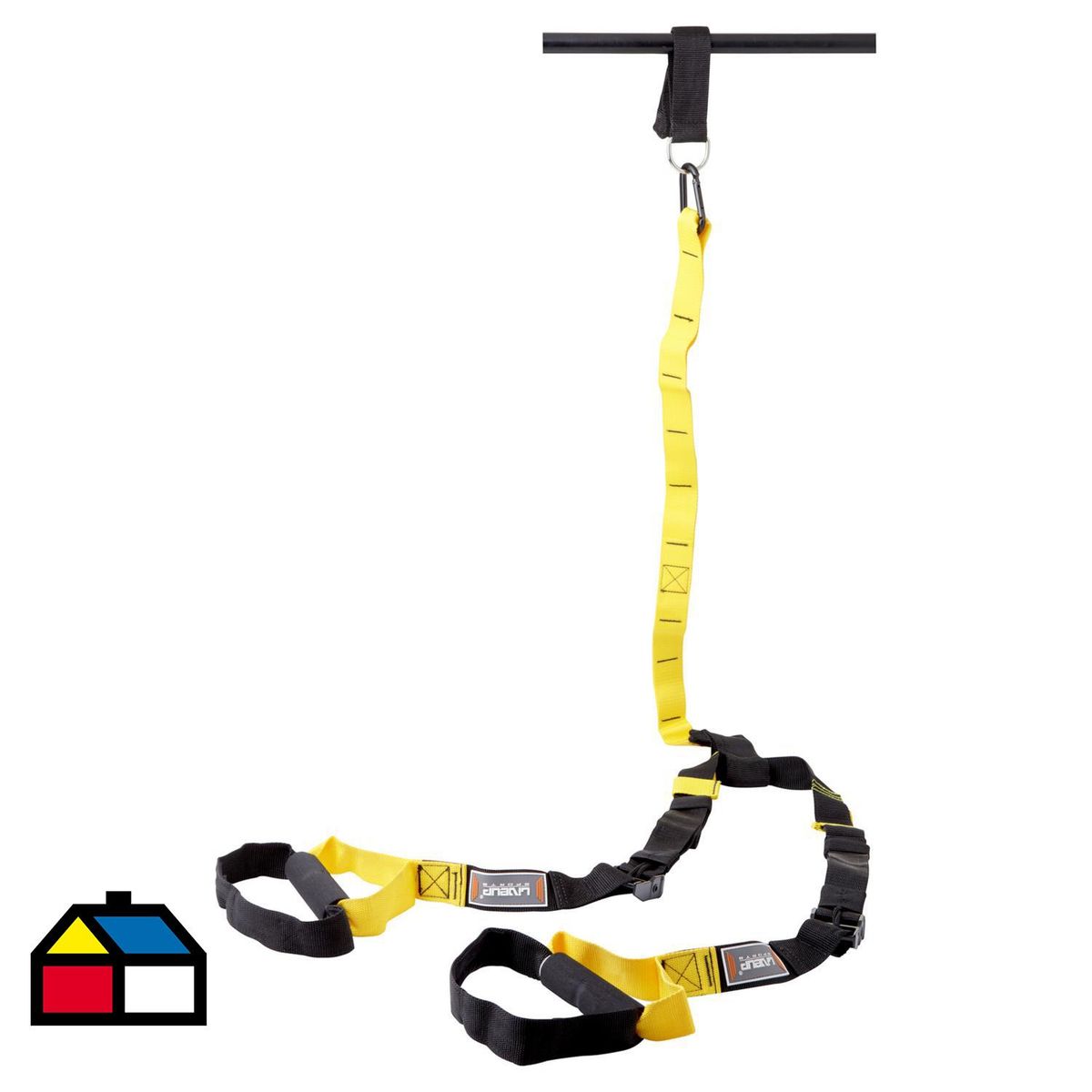 LIVEUP - Banda de suspensión TRX amarillo