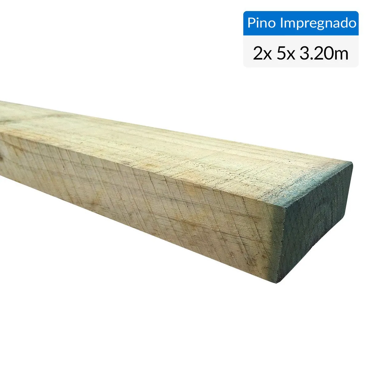 GENERICO - Pino impregnado cobre micronizado 2 x 5 x 3,2 m