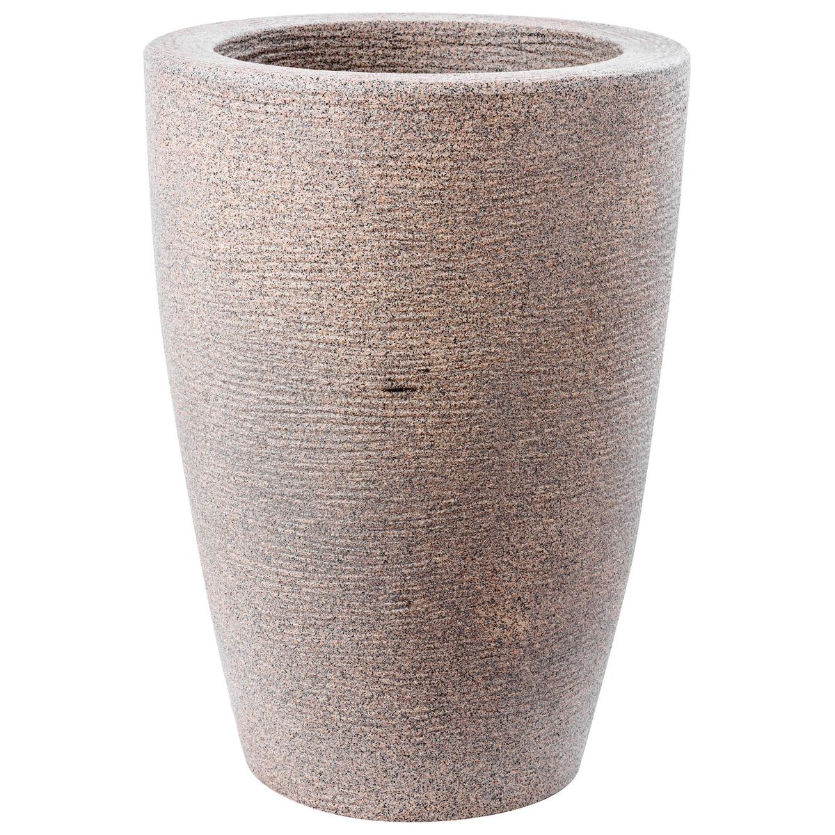 JUST HOME COLLECTION - Macetero Grafiato de Plástico 34x48 cm Granito