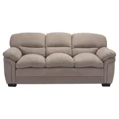 JUST HOME COLLECTION - Sofá 3 cuerpos Ray 206x95x95 cm Taupe
