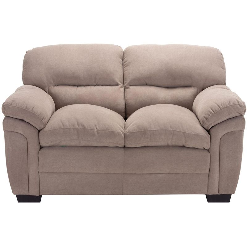 JUST HOME COLLECTION - Sofá 2 cuerpos Ray 152x95x95 cm Taupe