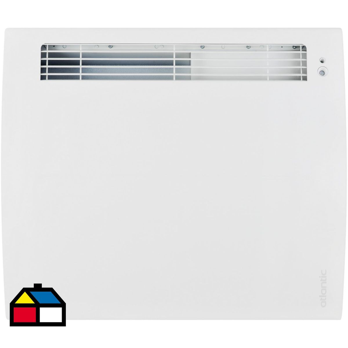 ATLANTIC - Calefactor Eléctrico 1000 W Radiación Blanco