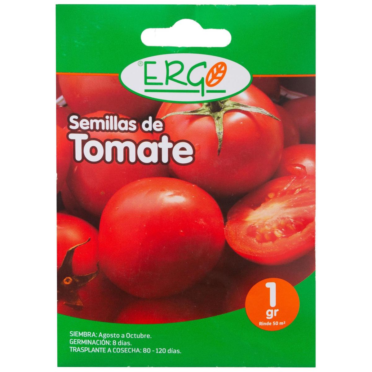 ERGO - Semilla Tomate Cal Ace 1 gr Sachet