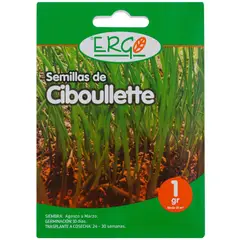 ERGO - Semilla Ciboulette 1 gr sachet