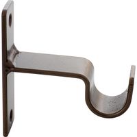 Set De Soportes Para Barra De Cortina 32 Mm 2 Unidades Óxido