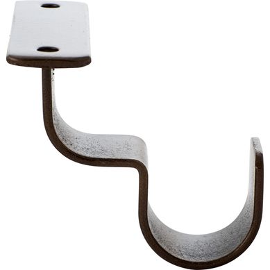 Set de soportes para barra de cortina 32 mm 2 unidades xido