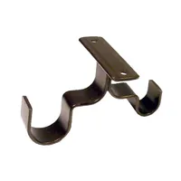 Set De Soportes Para Barra De Cortina 32 Mm 2 Unidades Óxido